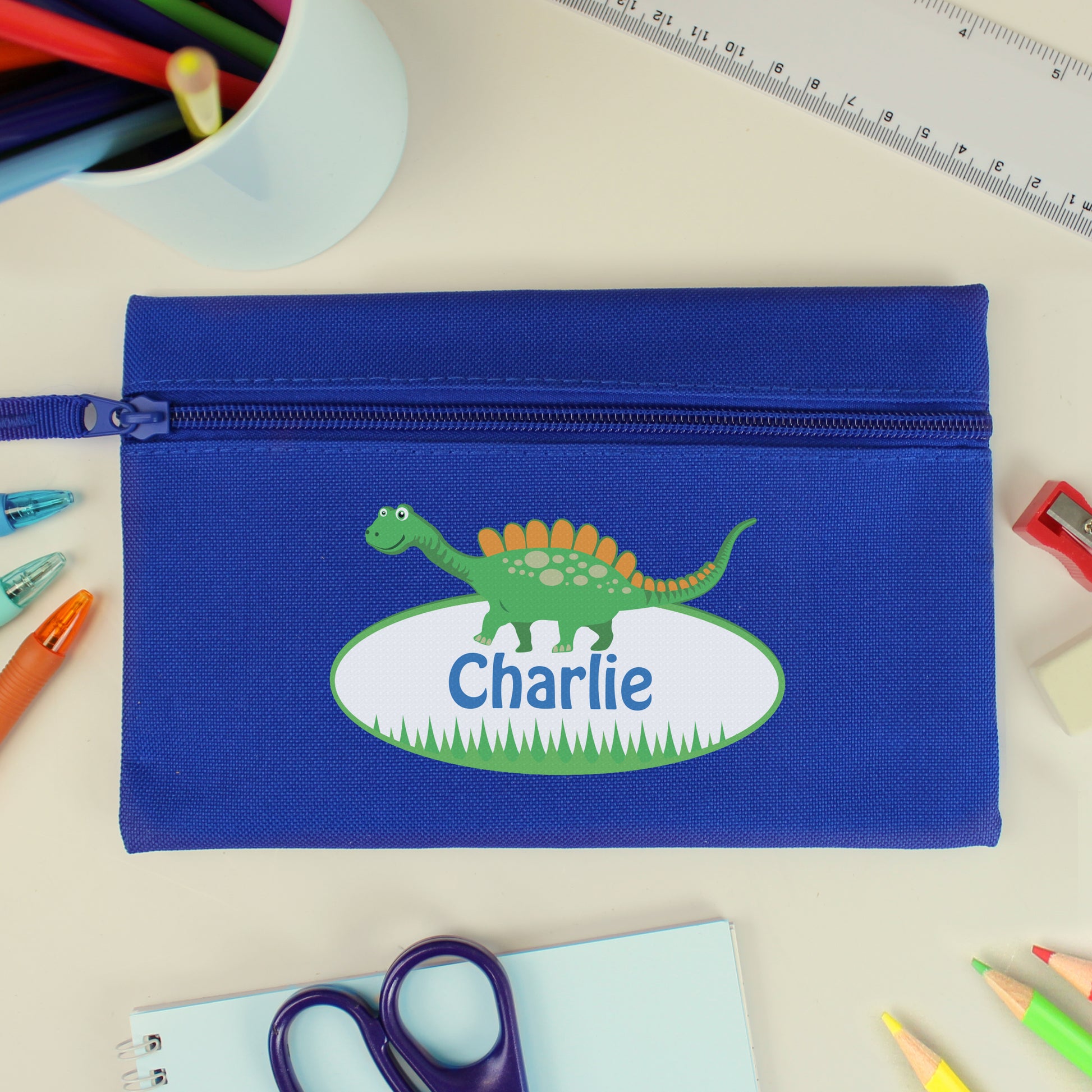 Personalised Dinosaur Pencil case - image 3