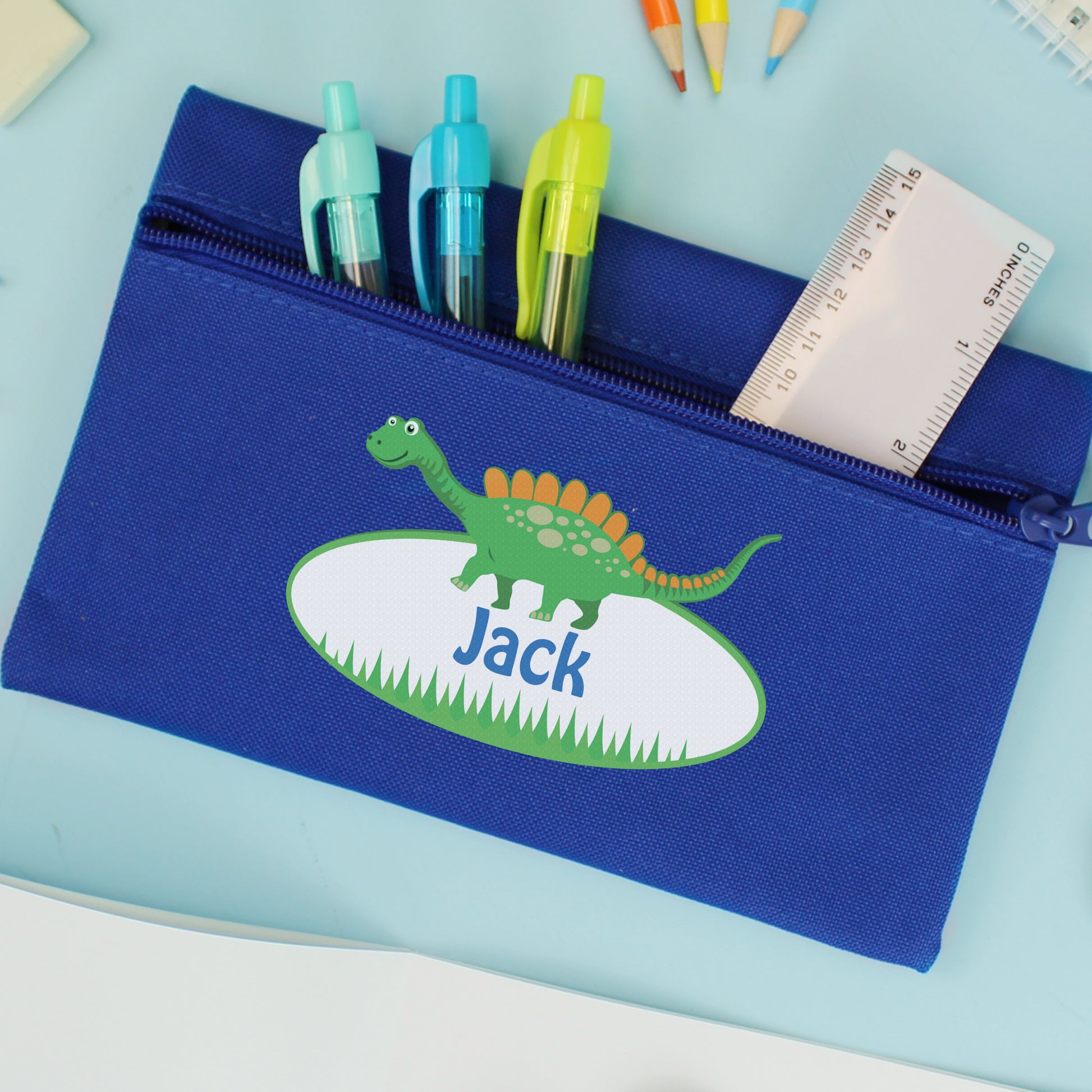 Personalised Dinosaur Pencil case - image 4