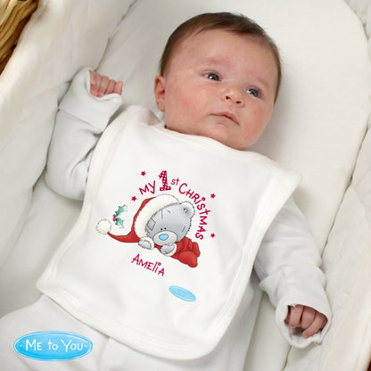 Personalised Me To You My 1st Christmas Bib from Heartfelt Gifts