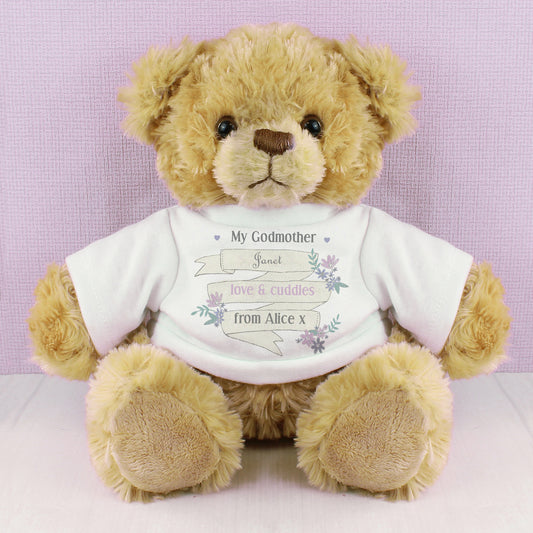 Personalised Garden Bloom Message Teddy Bear - image 2
