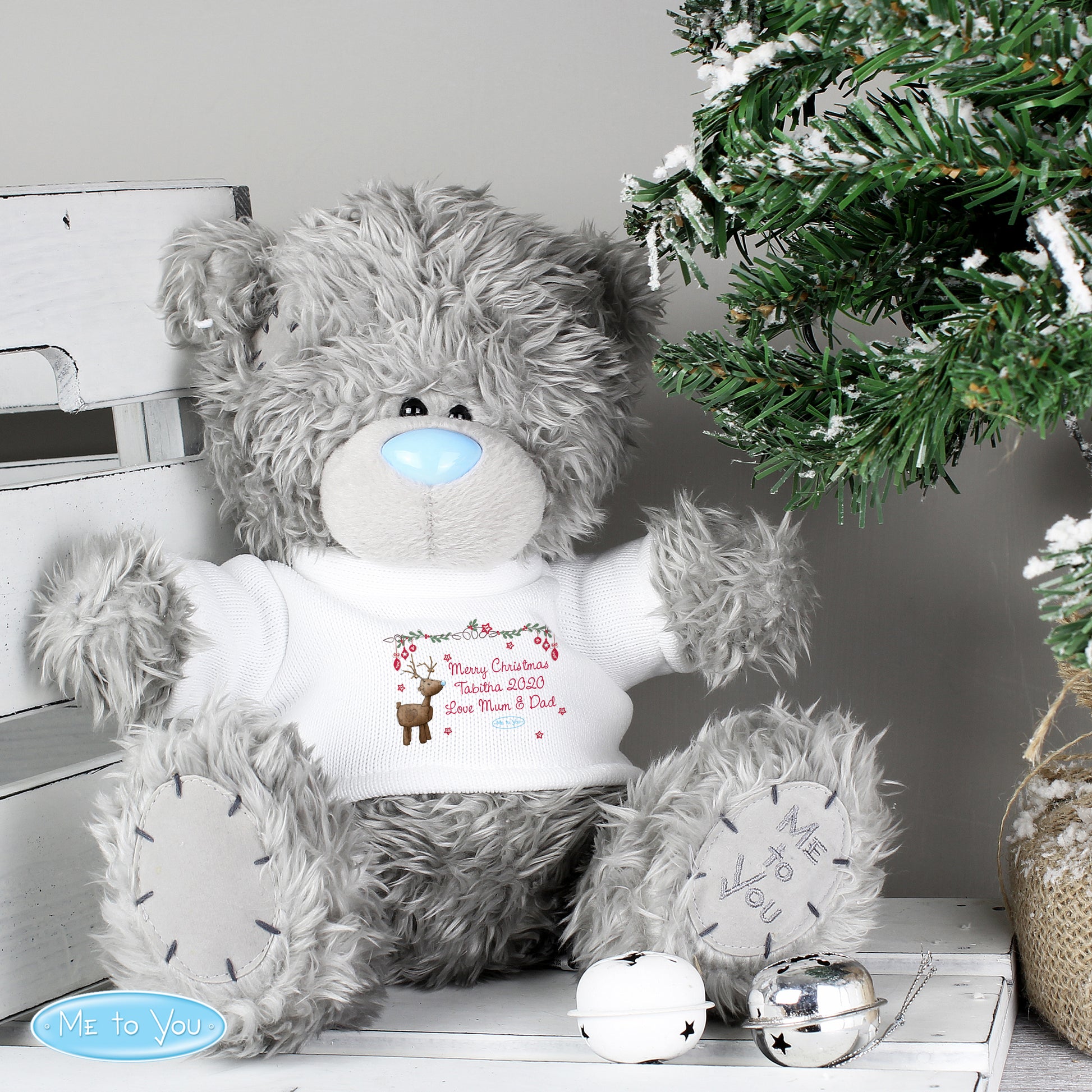 Personalised Me To You Bear Reindeer from Heartfelt Gifts