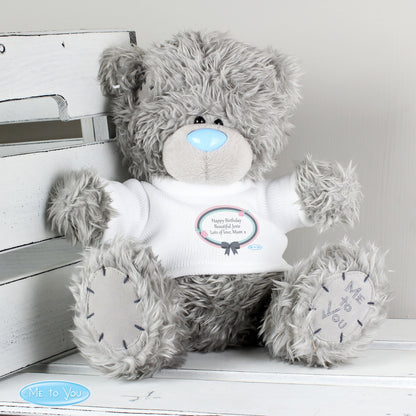 Personalised Me To You Bear Pastel Bow from Heartfelt Gifts