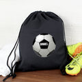 Personalised Football Black Kit Bag from Heartfelt Gifts
