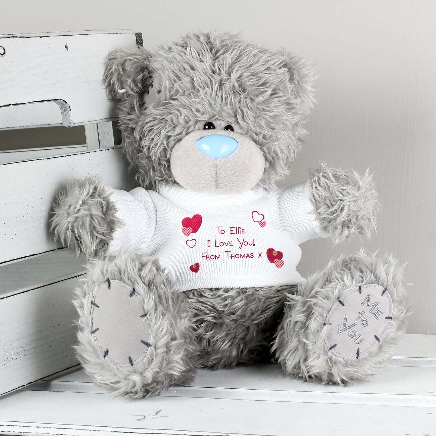 Personalised Me to You Bear Hearts from Heartfelt Gifts