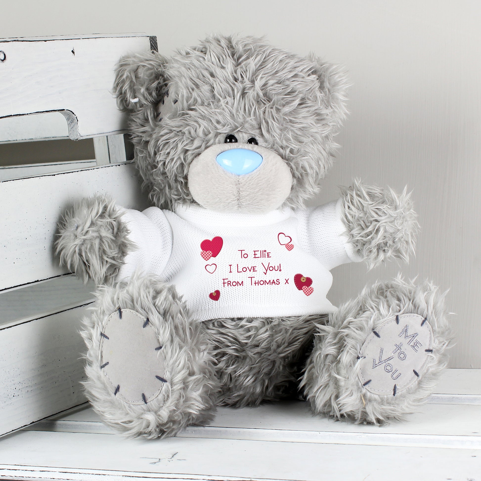 Personalised Me to You Bear Hearts from Heartfelt Gifts