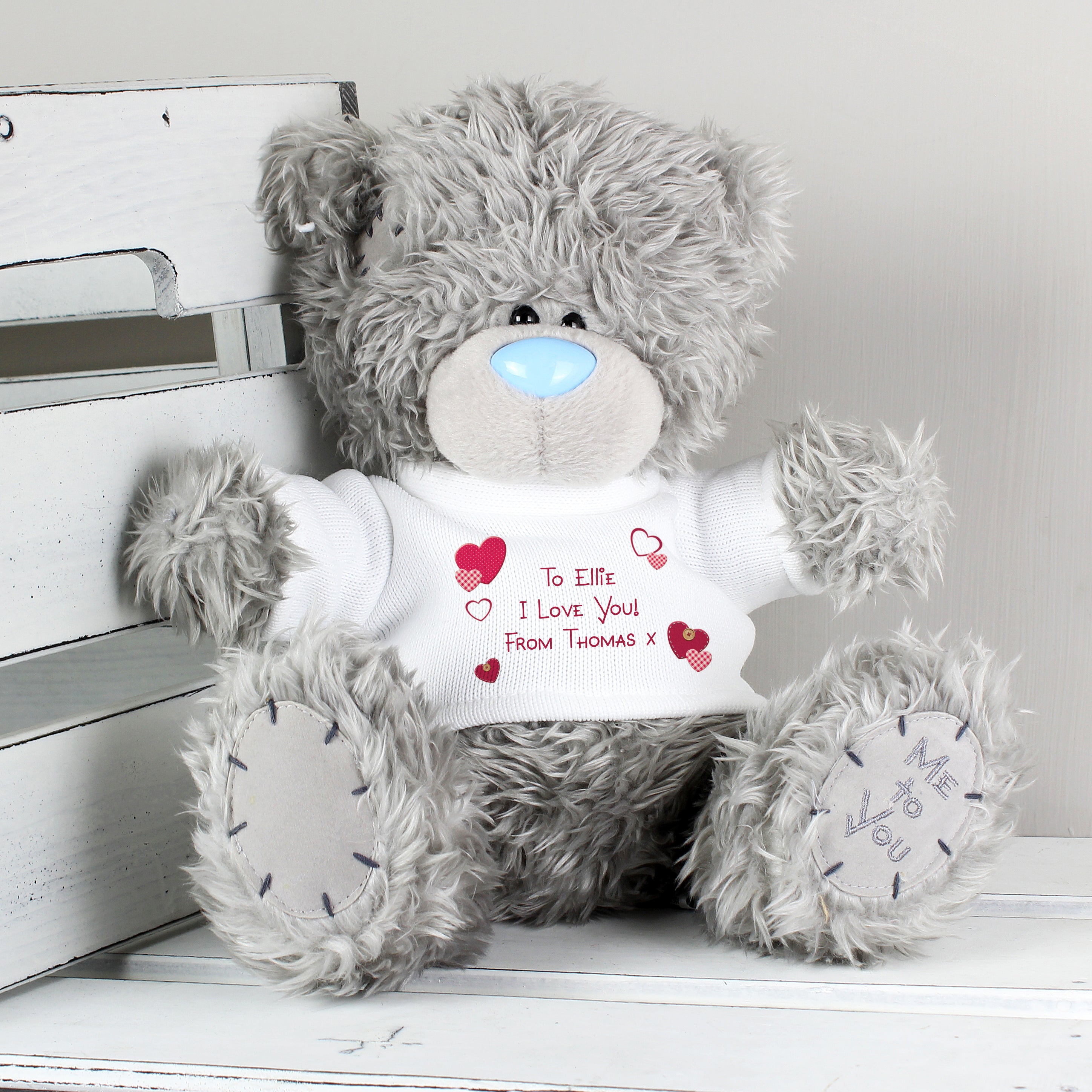 Personalised Me to You Bear Hearts from Heartfelt Gifts