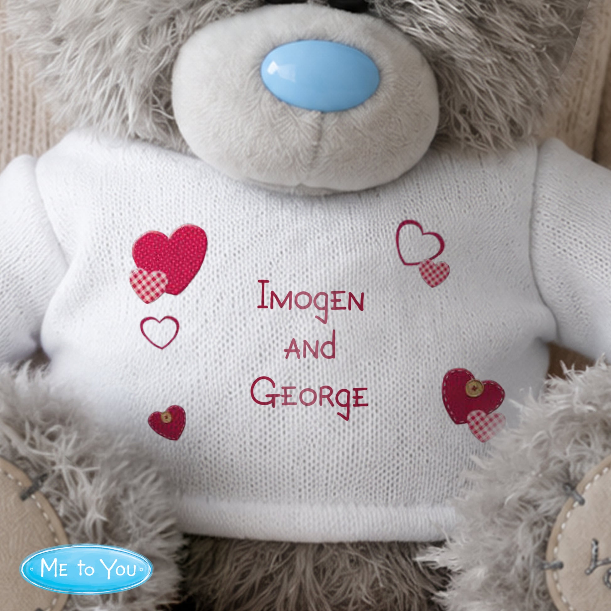 Personalised Me to You Bear Hearts - image 3