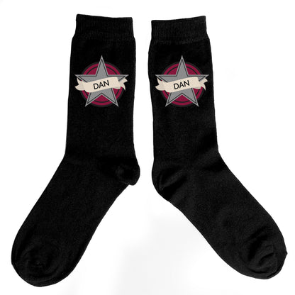 Personalised Star Men's Socks - image 2