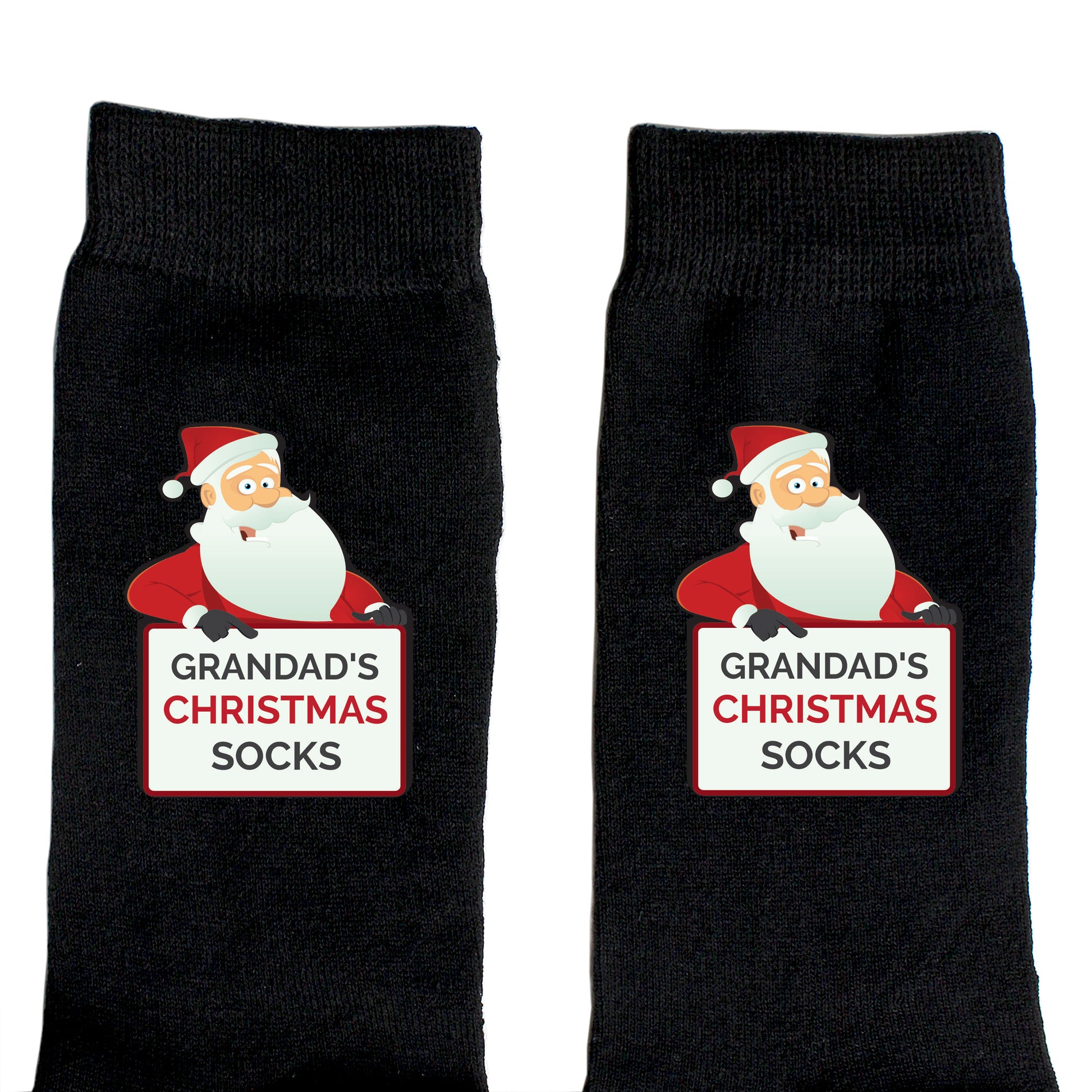 Personalised Santa Claus Christmas Socks - image 5