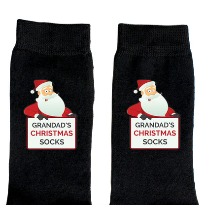 Personalised Santa Claus Christmas Socks - image 5