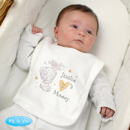 Personalised Tiny Tatty Teddy I Heart Baby Bib from Heartfelt Gifts