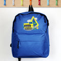 Personalised Digger Blue Backpack from Heartfelt Gifts