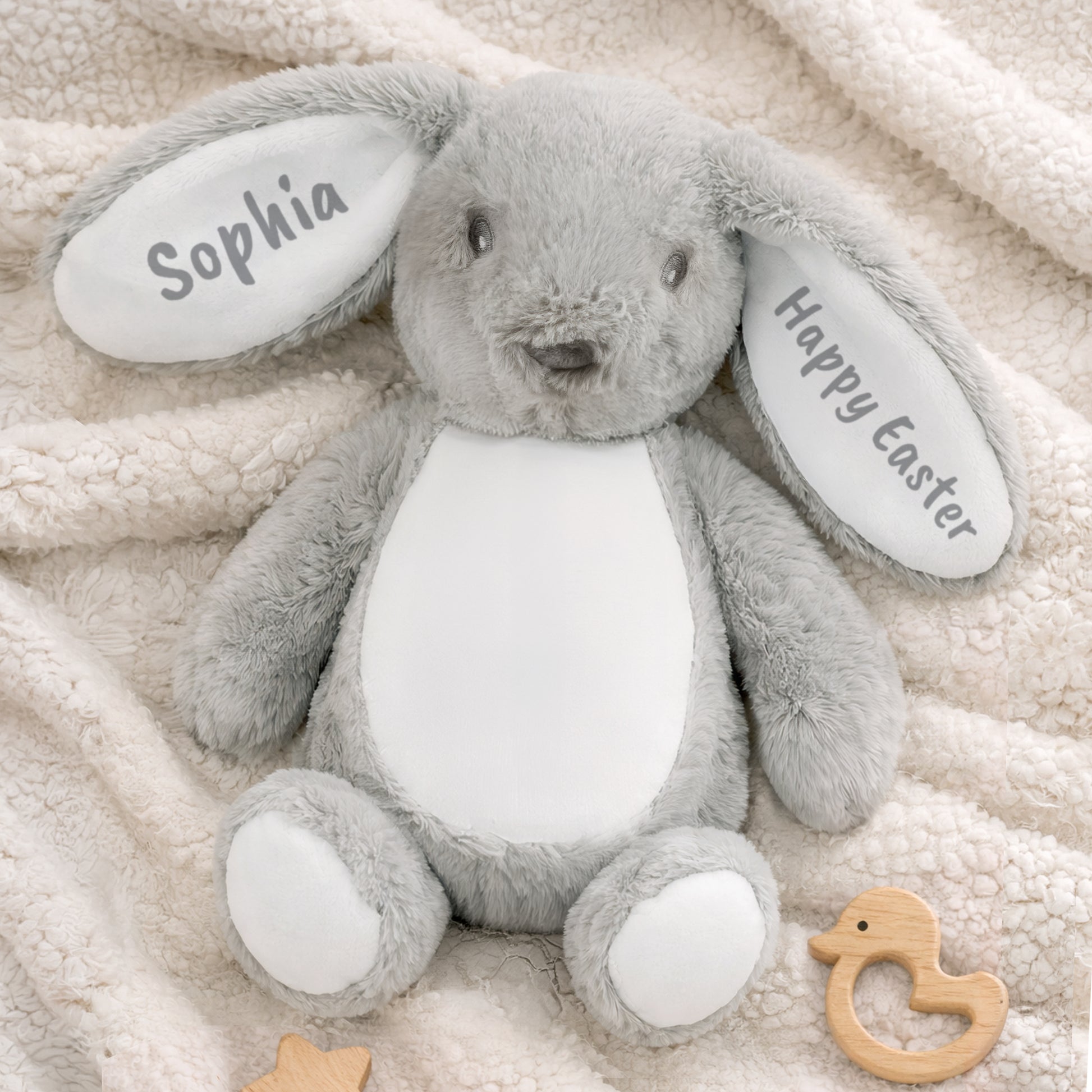 Personalised Bunny Rabbit Soft Toy from Heartfelt Gifts