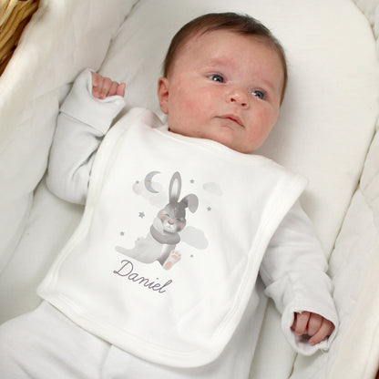 Personalised Baby Bunny Bib from Heartfelt Gifts
