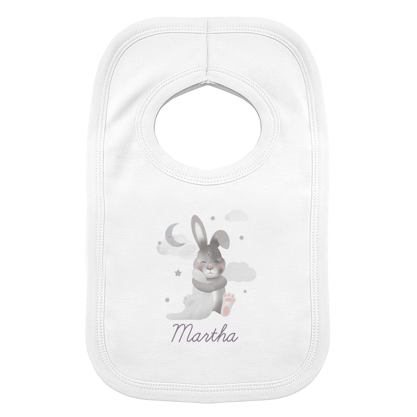 Personalised Baby Bunny Bib - image 2