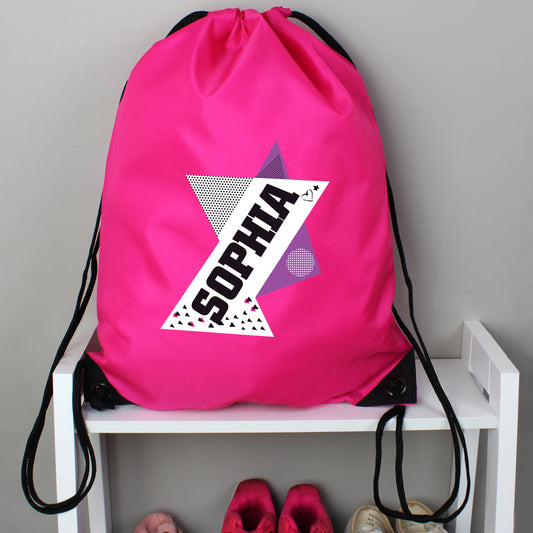 Personalised Dance Pink Kit Bag from Heartfelt Gifts