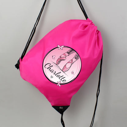 Personalised Ballet Pink Kit Bag - image 4