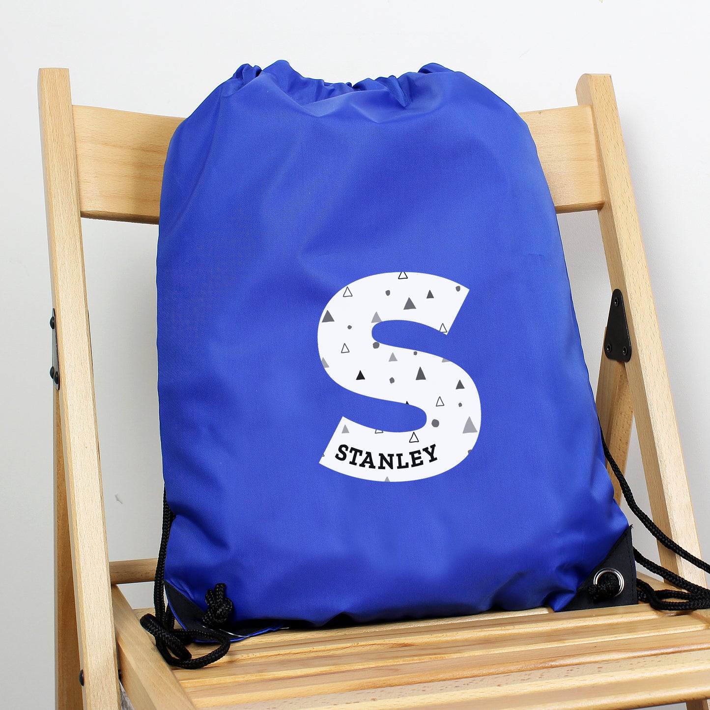 Personalised Initial Blue Kit Bag - image 5