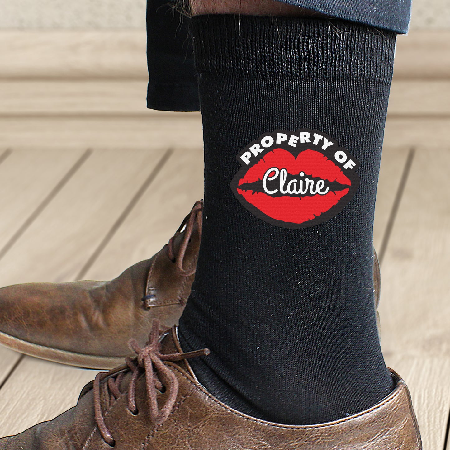Personalised Property Of Mens Socks from Heartfelt Gifts