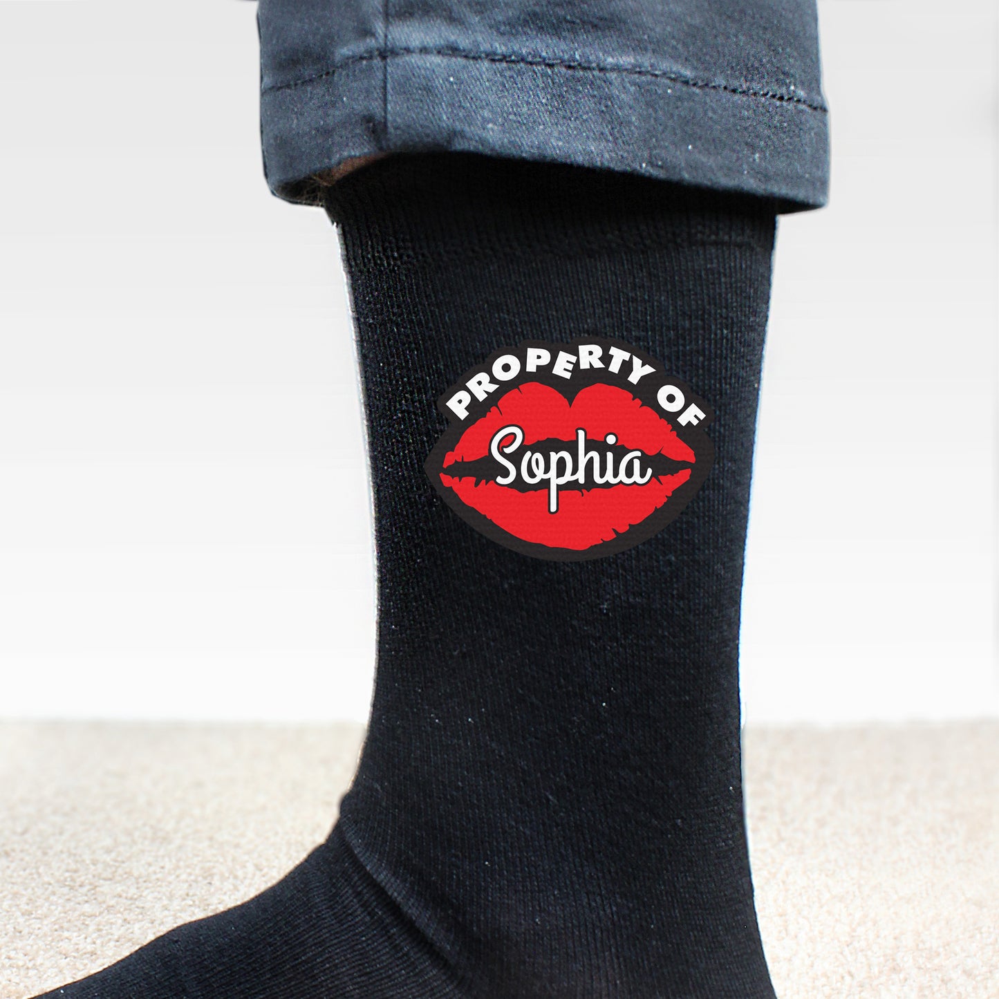Personalised Property Of Mens Socks - image 3