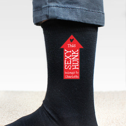 Personalised Sexy Hunk Mens Socks - image 3