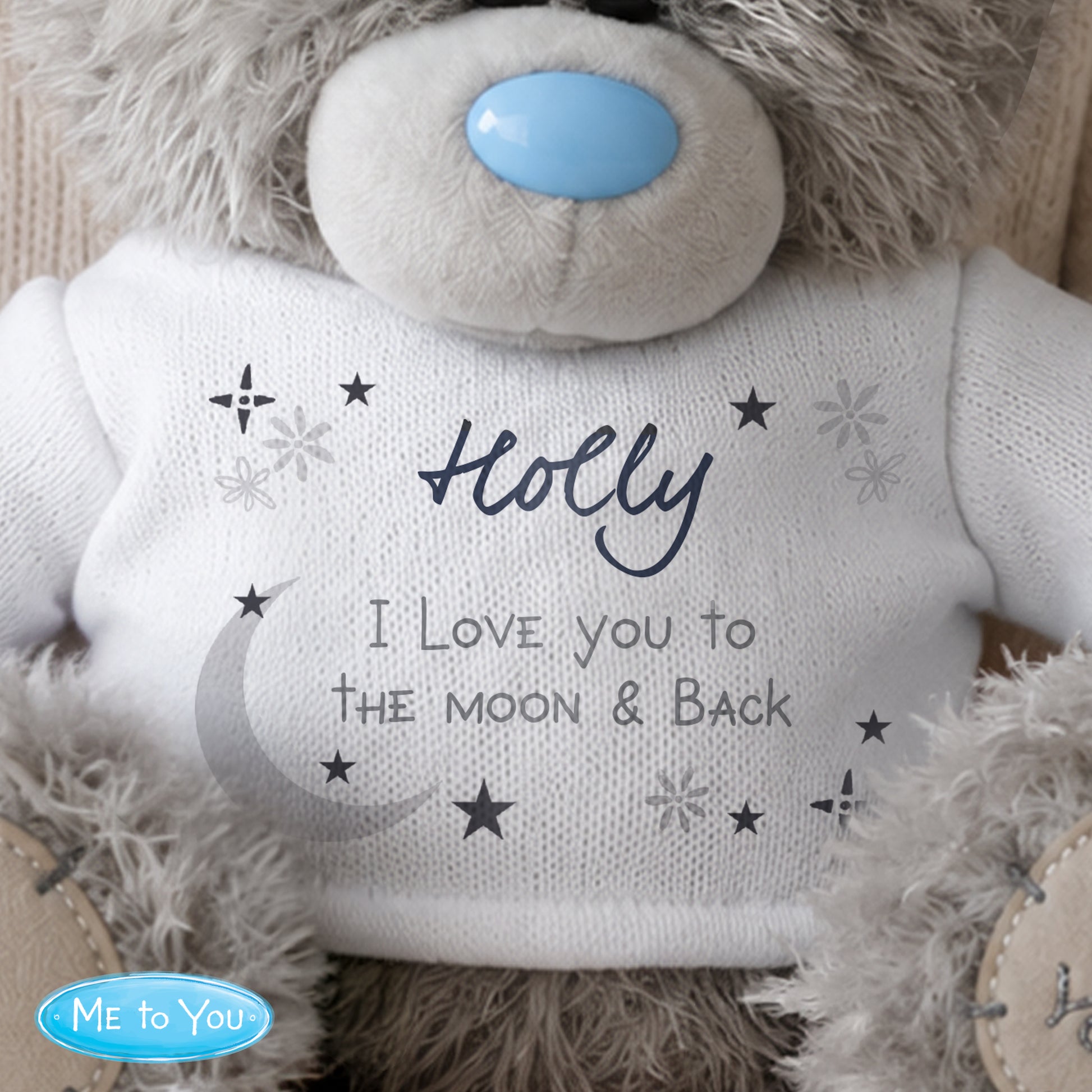 Personalised Moon & Stars Me To You Bear - image 3