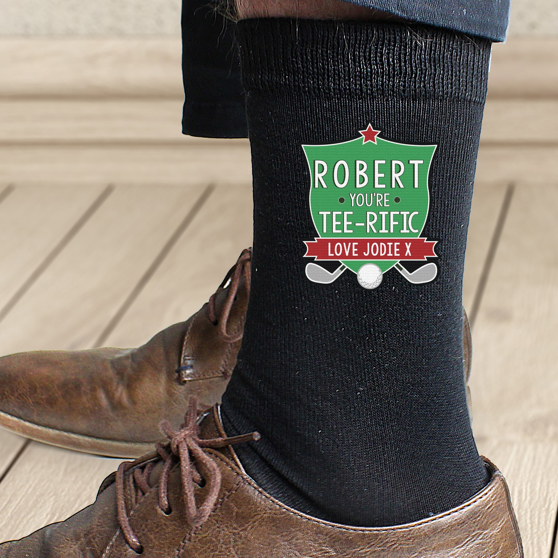 Personalised Tee-Rific Mens Socks - image 3