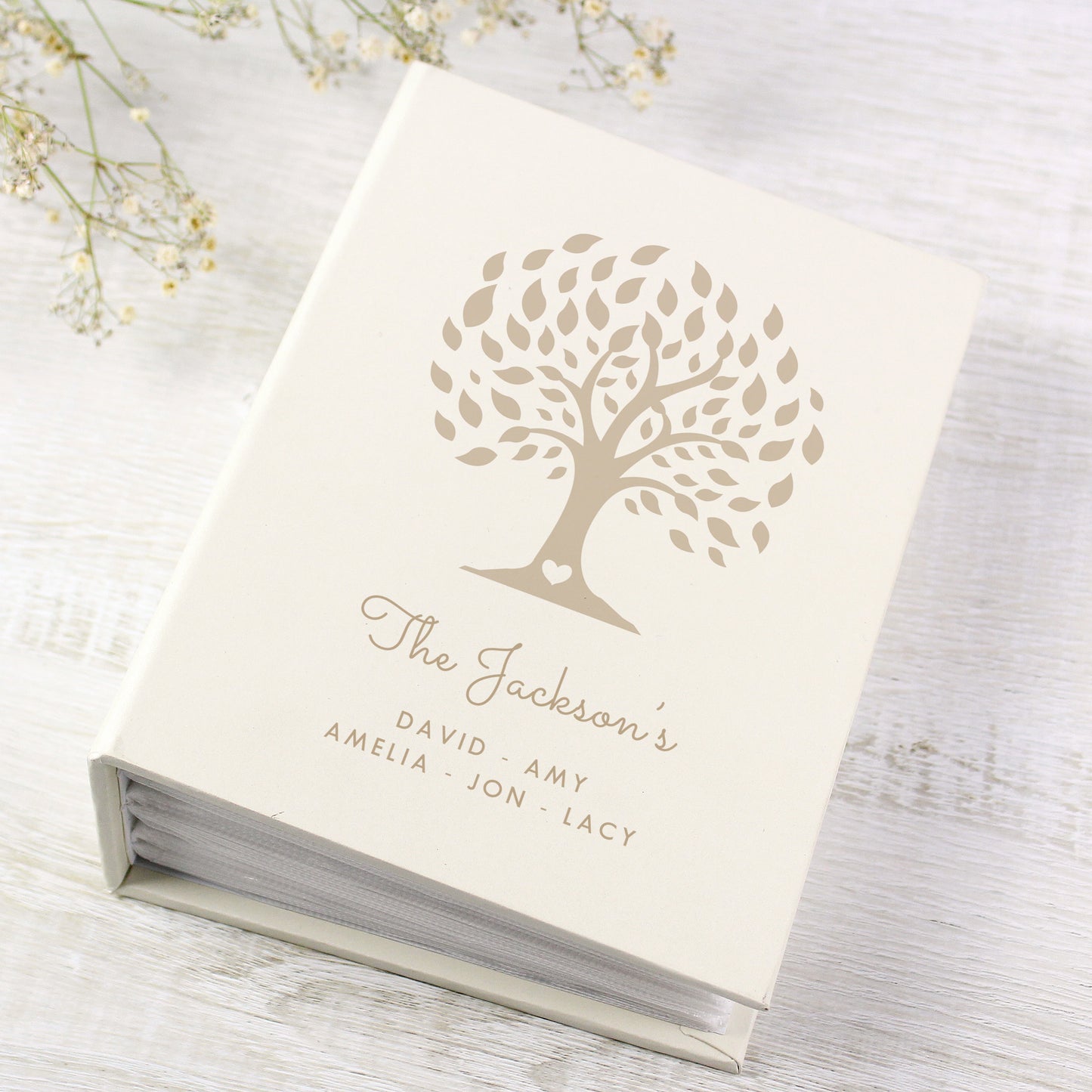 Personalised Family Tree 6x4 Photo Album with Sleeves - image 2