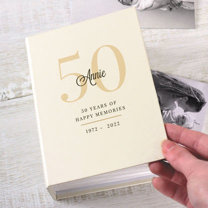 Personalised Big Birthday 6x4 Photo Album with Sleeves - image 2