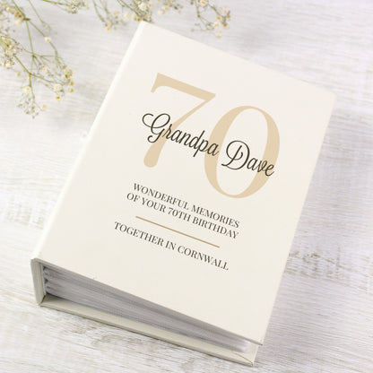Personalised Big Birthday 6x4 Photo Album with Sleeves - image 11