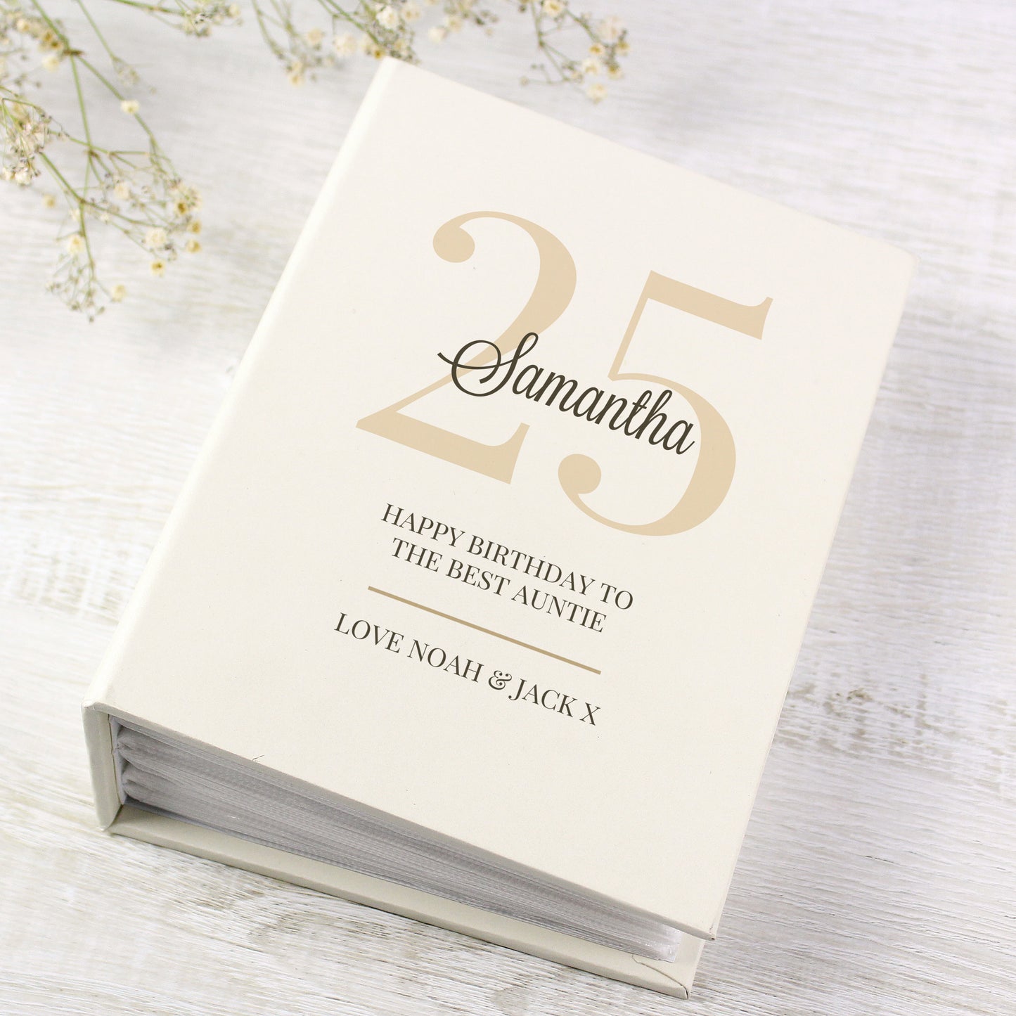 Personalised Big Birthday 6x4 Photo Album with Sleeves - image 13