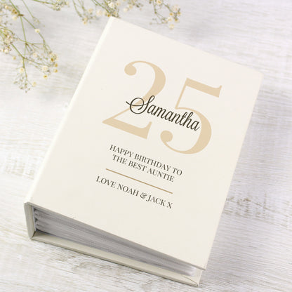 Personalised Big Birthday 6x4 Photo Album with Sleeves - image 13