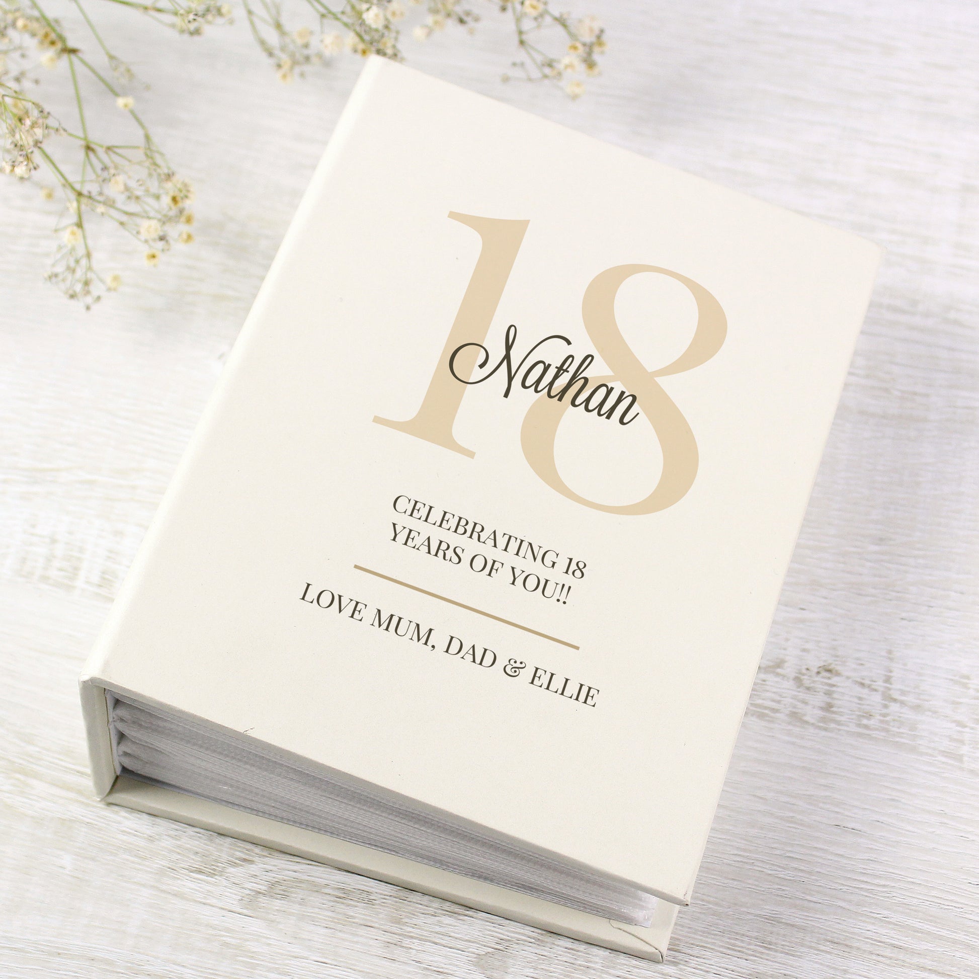Personalised Big Birthday 6x4 Photo Album with Sleeves - image 14
