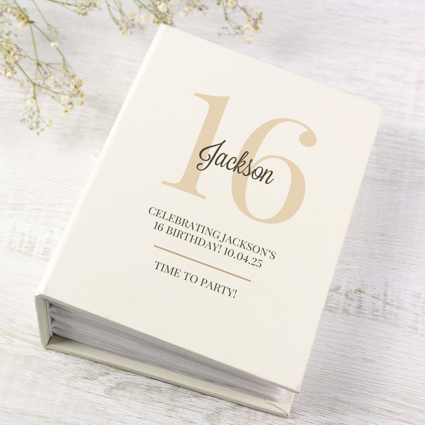 Personalised Big Birthday 6x4 Photo Album with Sleeves - image 15