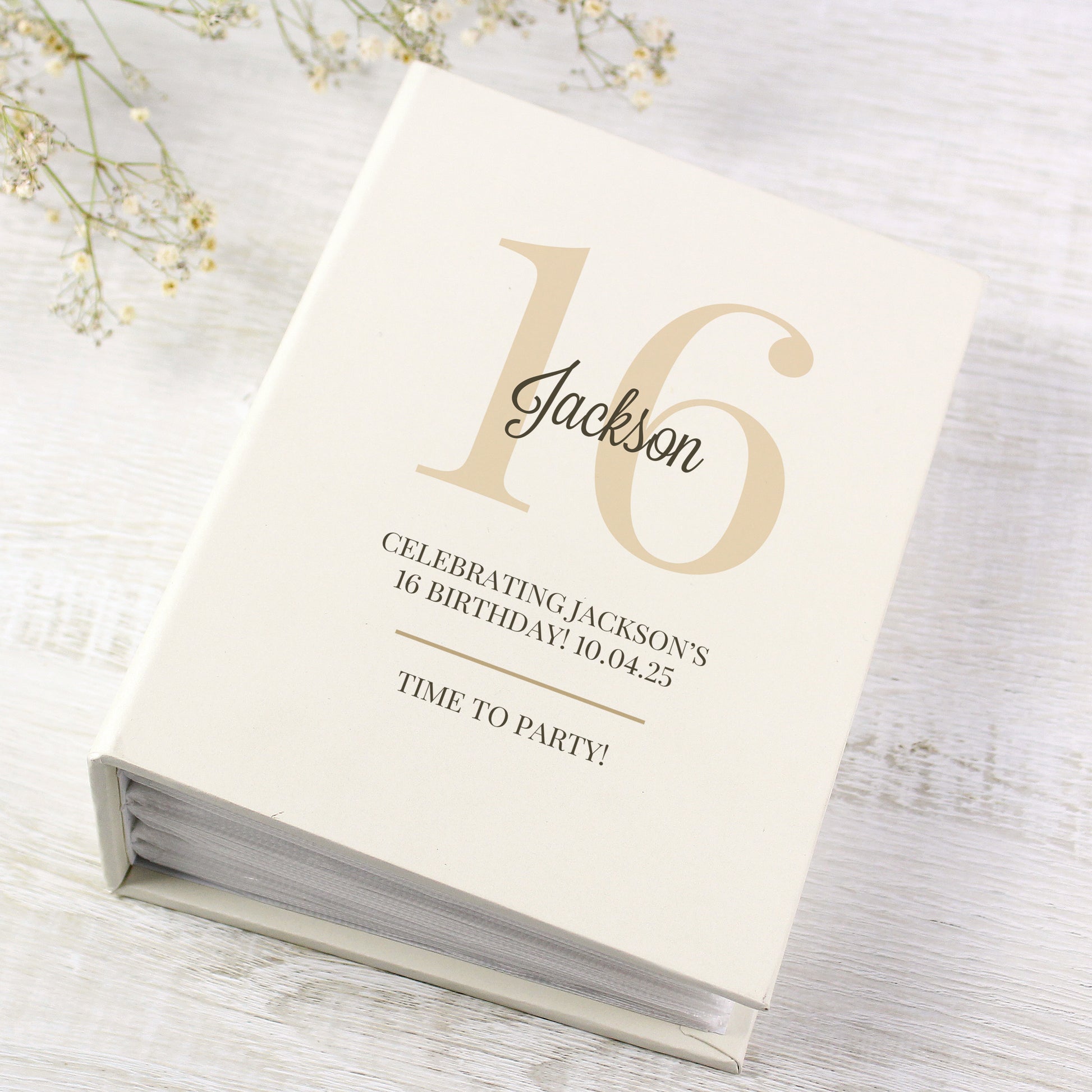 Personalised Big Birthday 6x4 Photo Album with Sleeves - image 15