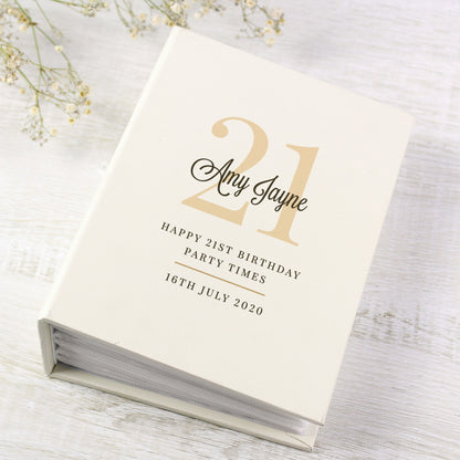 Personalised Big Birthday 6x4 Photo Album with Sleeves - image 3