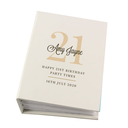 Personalised Big Birthday 6x4 Photo Album with Sleeves - image 5