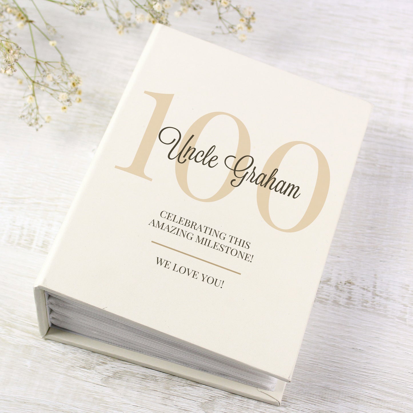 Personalised Big Birthday 6x4 Photo Album with Sleeves - image 9