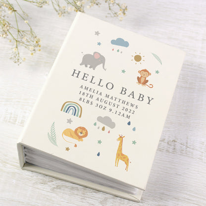 Personalised Safari Animals 6x4 Photo Album with Sleeves - image 4