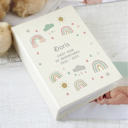 Personalised Rainbow 6x4 Photo Album with Sleeves - image 2