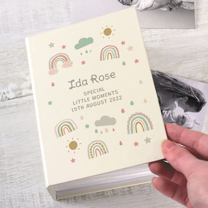 Personalised Rainbow 6x4 Photo Album with Sleeves - image 3