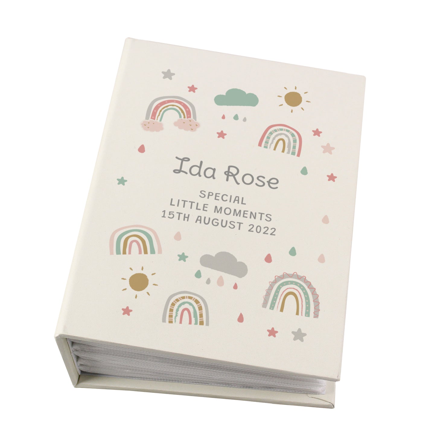 Personalised Rainbow 6x4 Photo Album with Sleeves - image 5