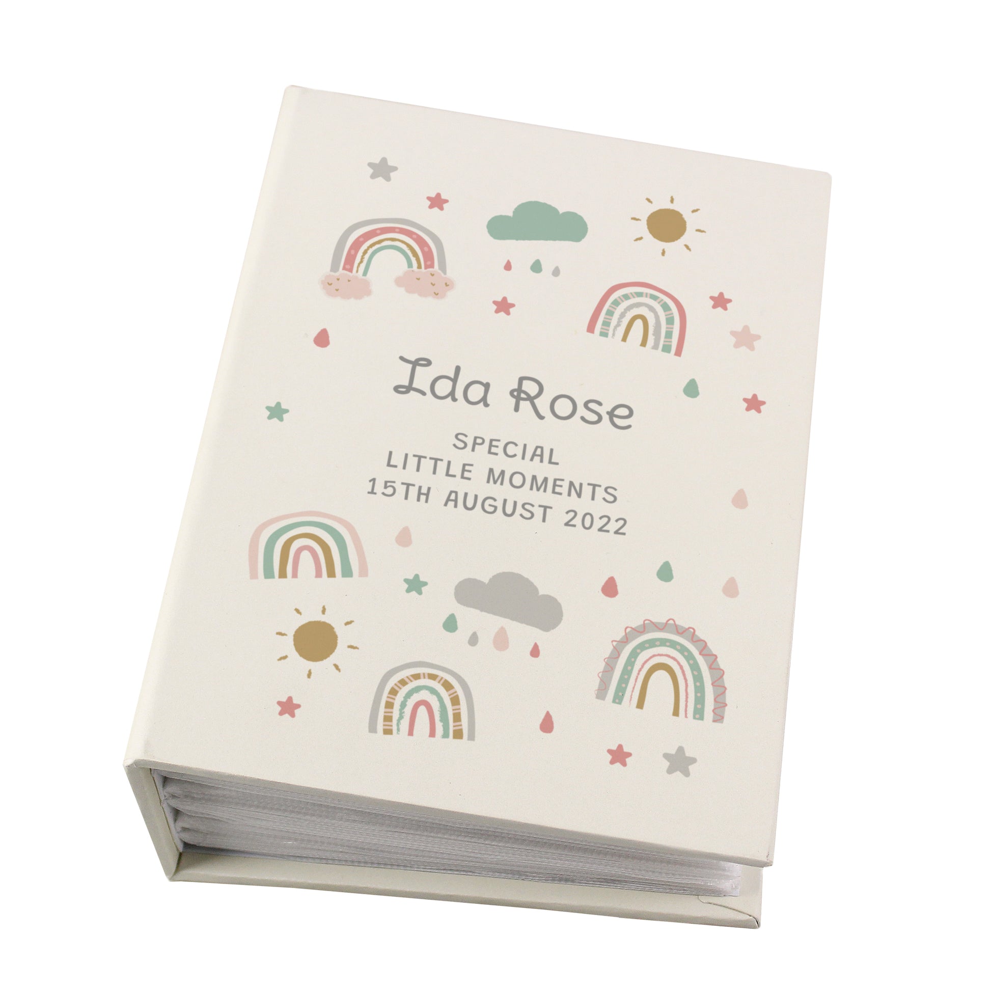 Personalised Rainbow 6x4 Photo Album with Sleeves - image 5