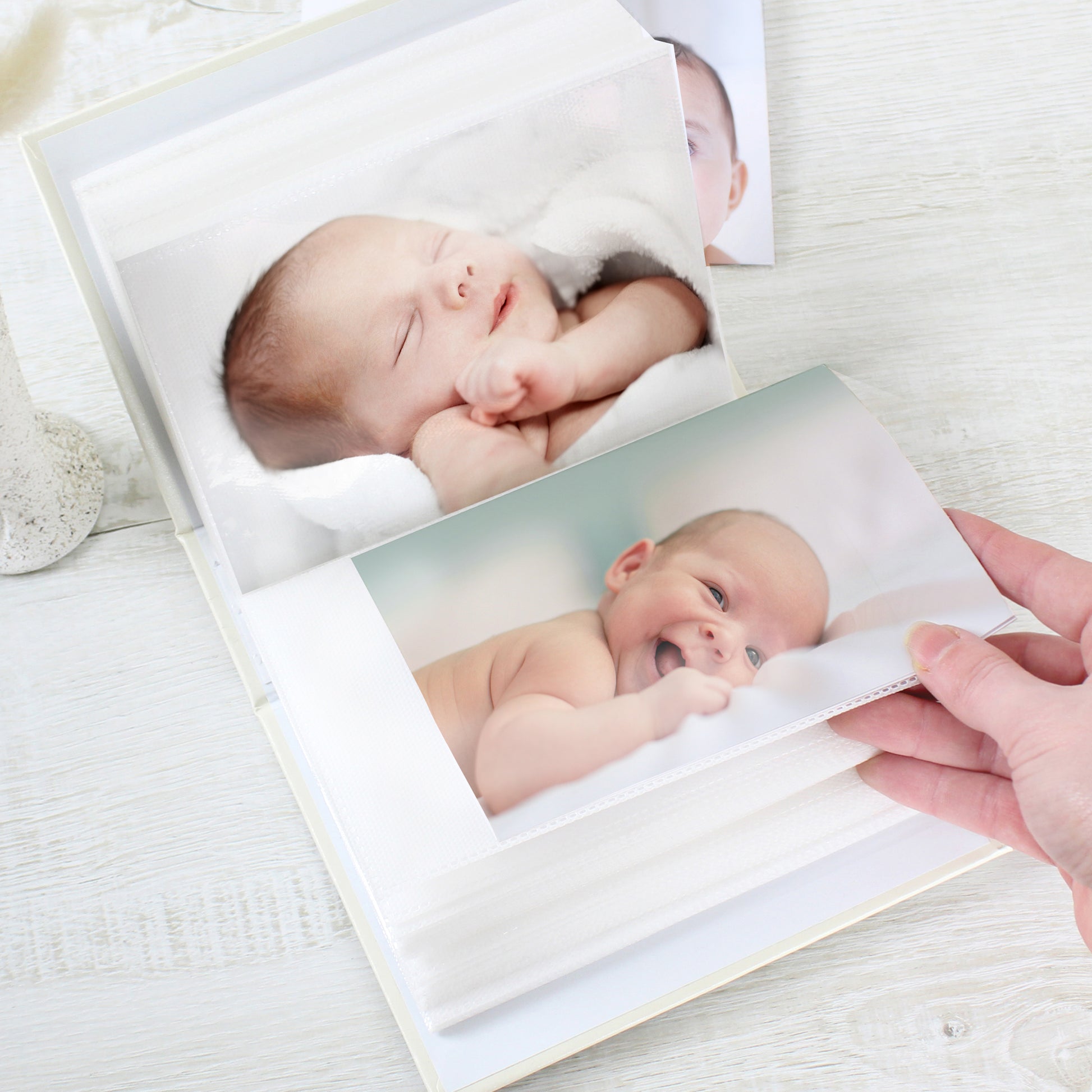 Personalised Botanical Cross 6x4 Photo Album with Sleeves - image 6