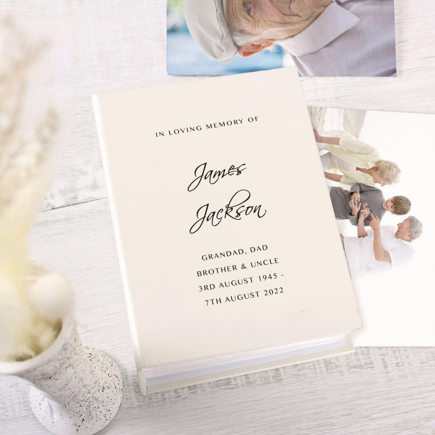 Personalised Free Text 6x4 Photo Album with Sleeves - image 2