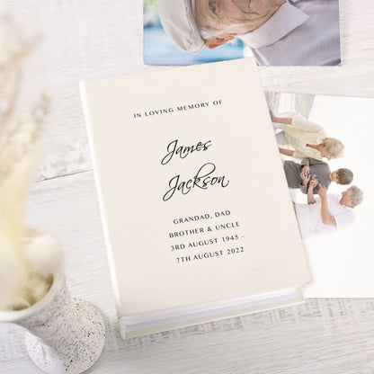 Personalised Free Text 6x4 Photo Album with Sleeves - image 2