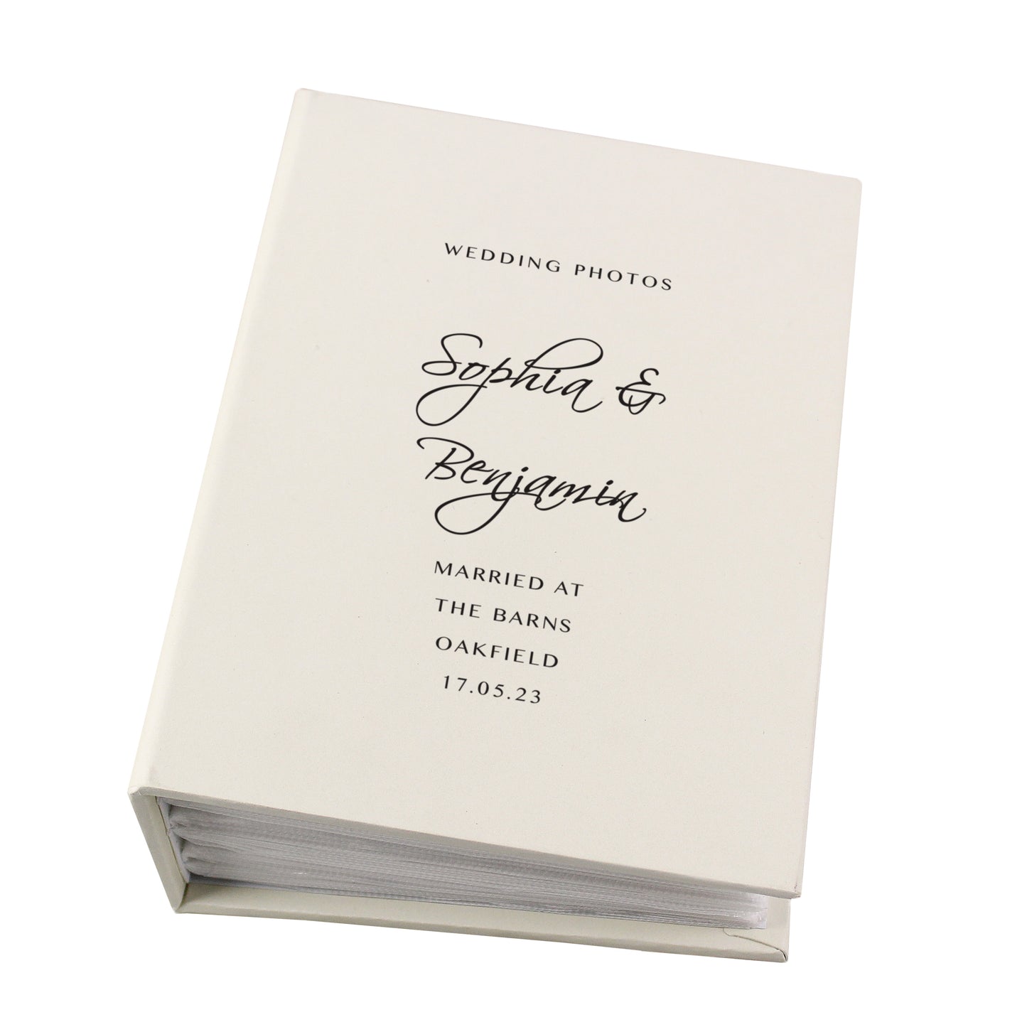 Personalised Free Text 6x4 Photo Album with Sleeves - image 5