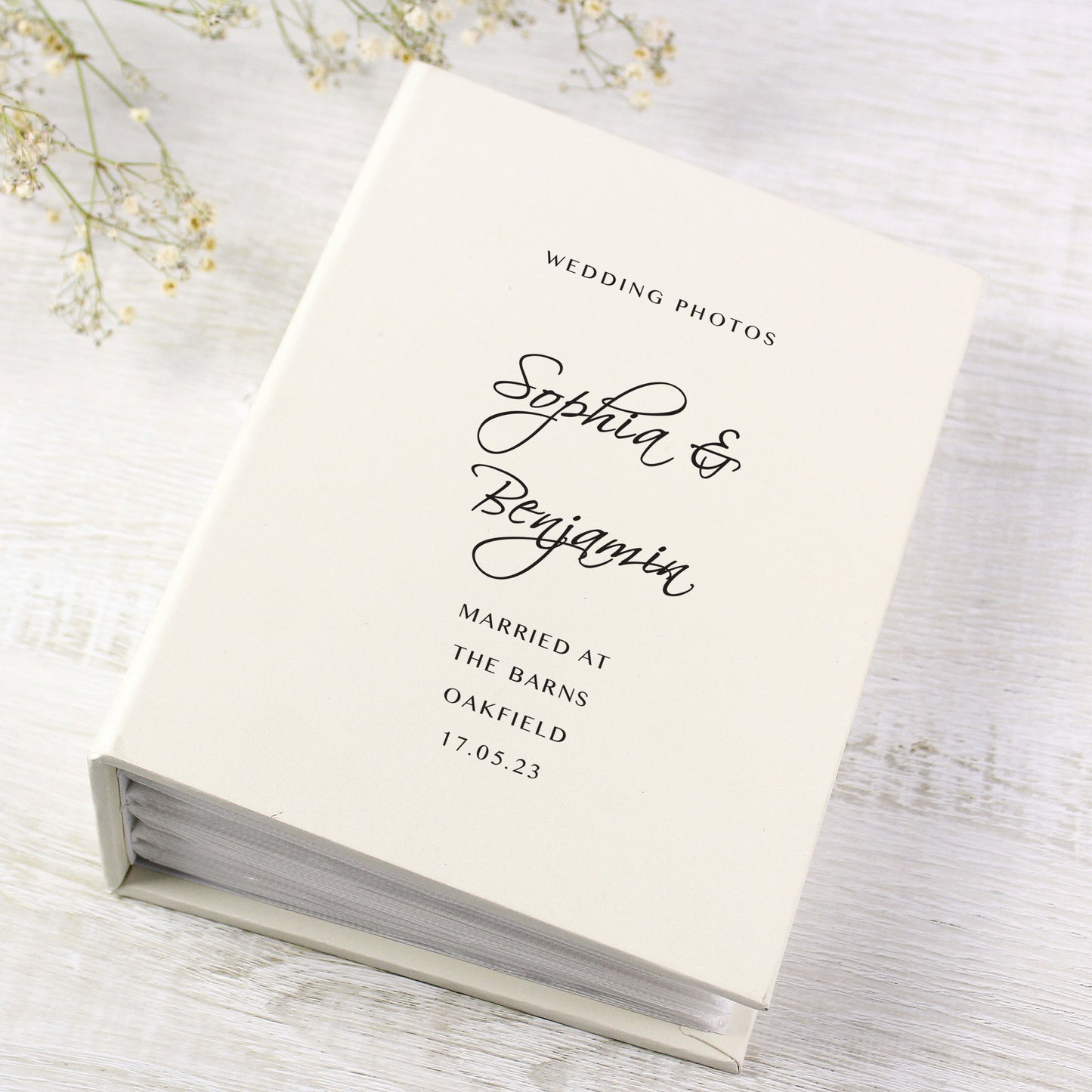 Personalised Free Text 6x4 Photo Album with Sleeves - image 7