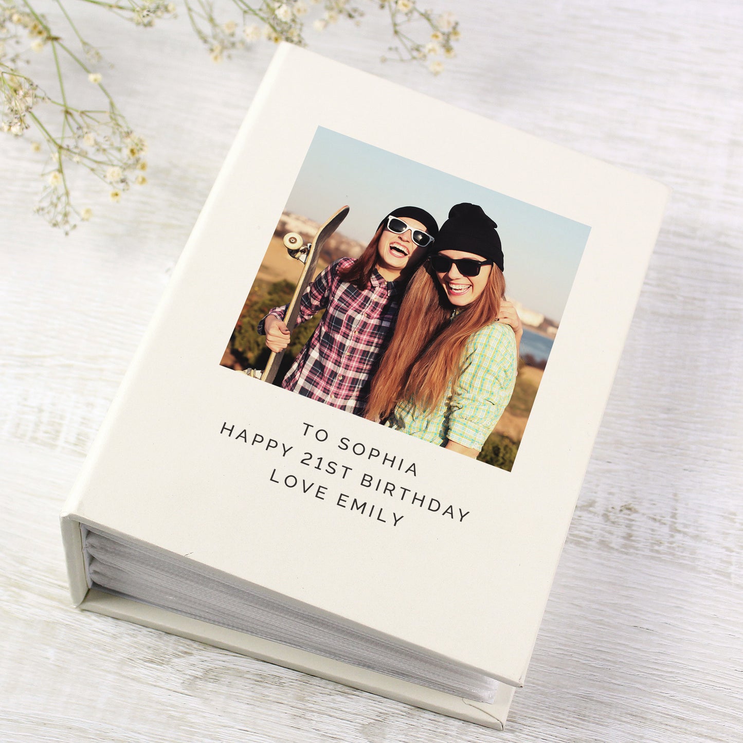 Personalised Photo Upload 6x4 Photo Album with Sleeves from Heartfelt Gifts