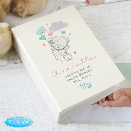 Personalised Tiny Tatty Teddy Pink 6x4 Photo Album with Sleeves from Heartfelt Gifts